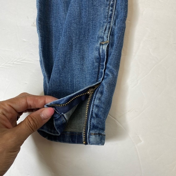 Pistola Medium Wash Ankle Zip Jeans - Picture 7 of 9